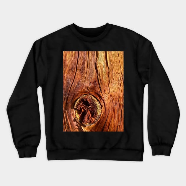 Wood Bark Wood Trunk Nature Crewneck Sweatshirt by BurunduXX-Factory